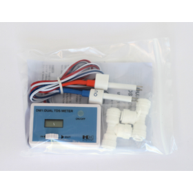 HM Digital In-Line Dual TDS Meter with Fittings