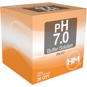 HM Digital pH 7.0 Buffer Solution - 20 packets of 20ml