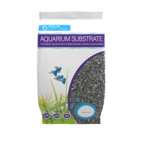 Pisces Aqua Natural Pewter Black Freshwater Gravel 10lb