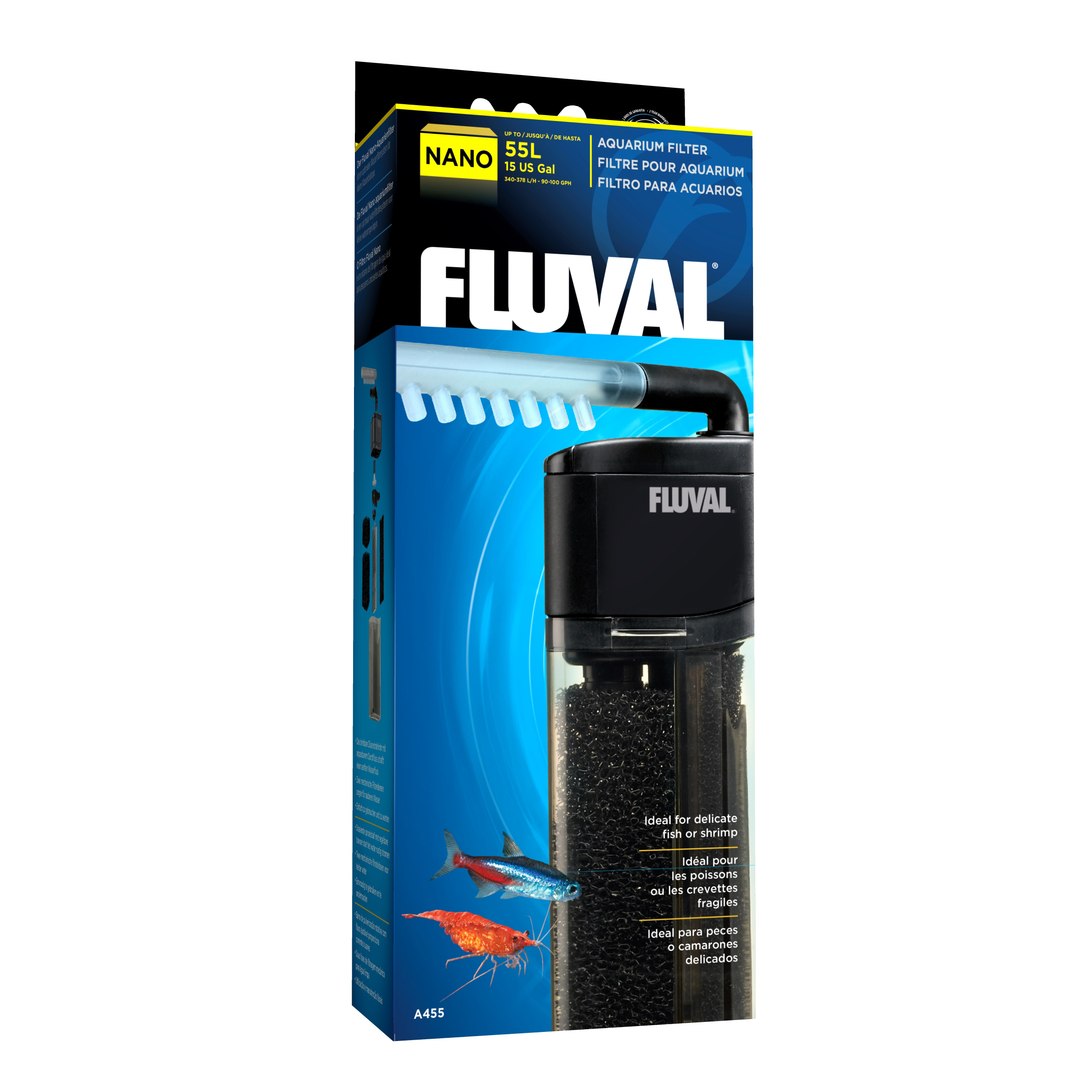 Filtre Nanoaquarium Fluval 55L