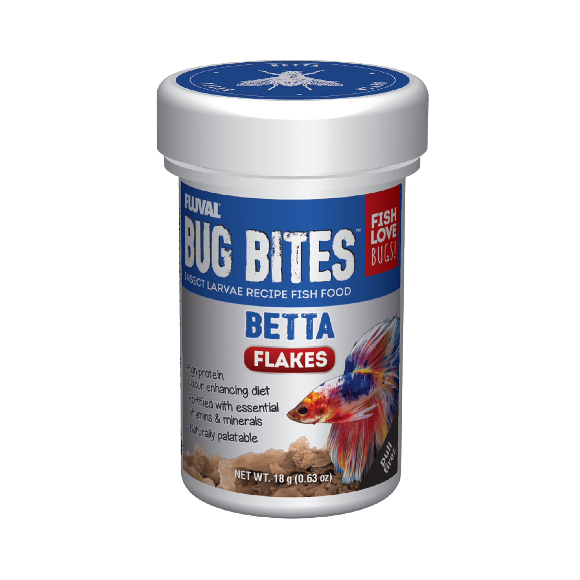 Flocons Bug Bites pour Betta