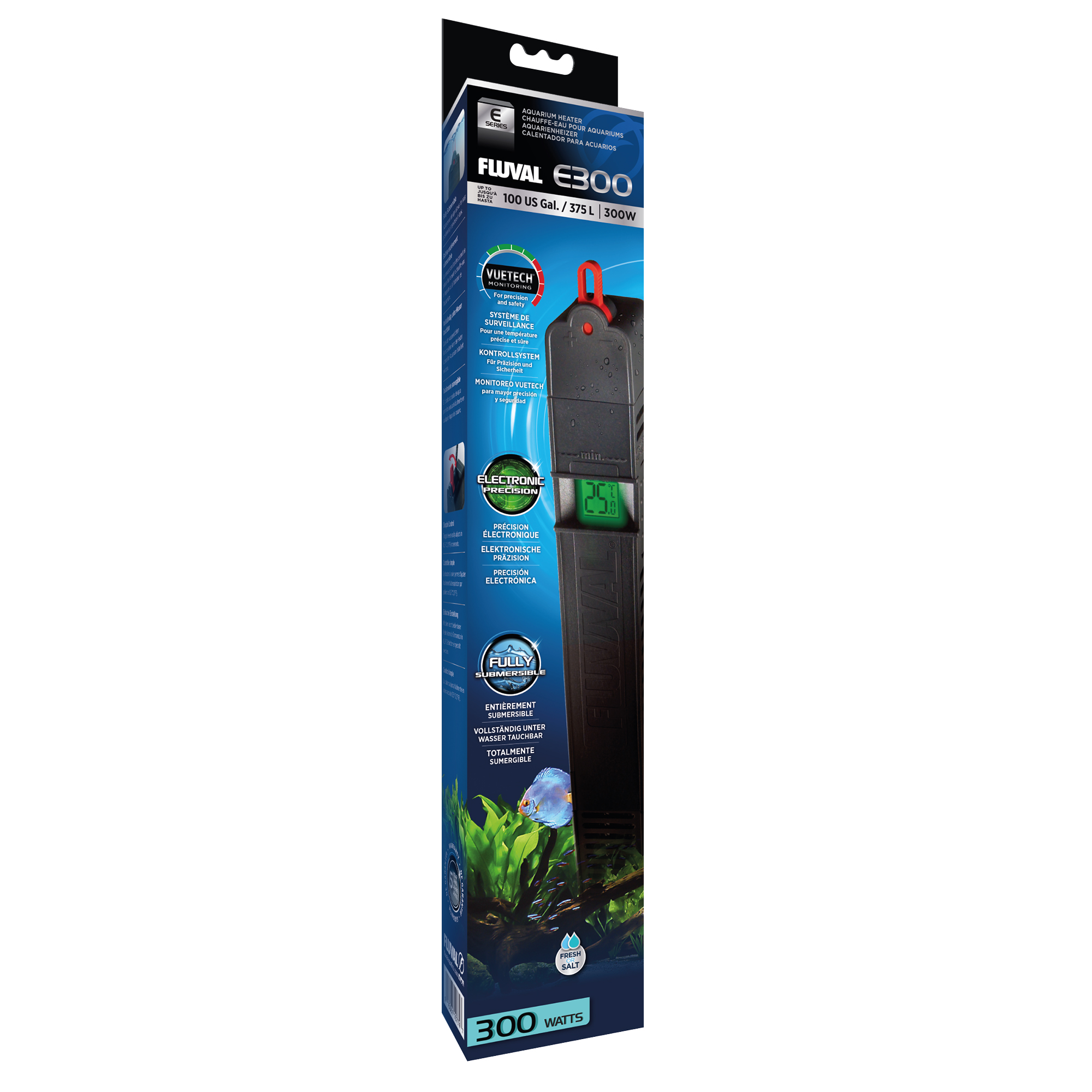 Chauffe-eau électronique Fluval E300 - 300W