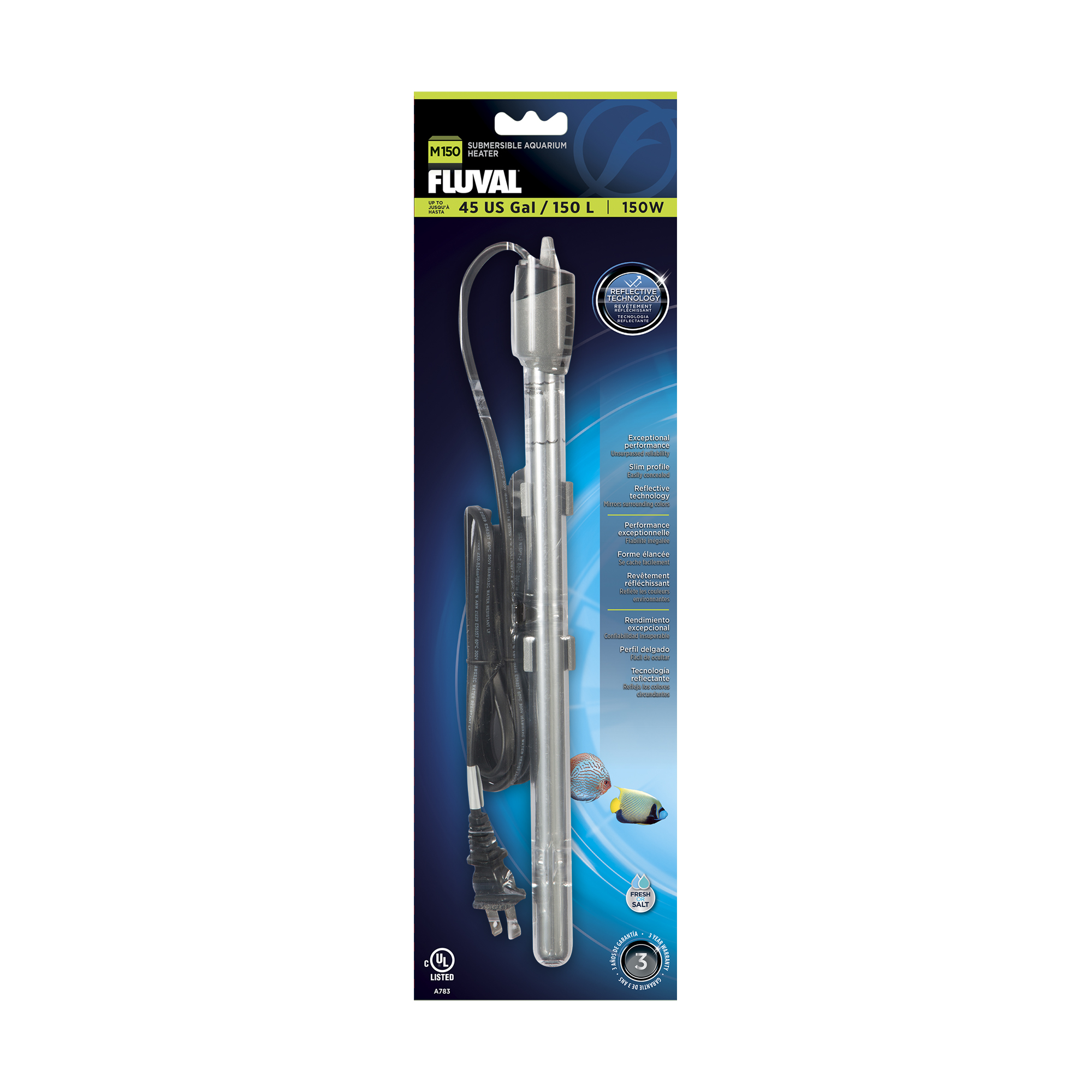 Chauffe-eau sub. M150 Fluval 150w