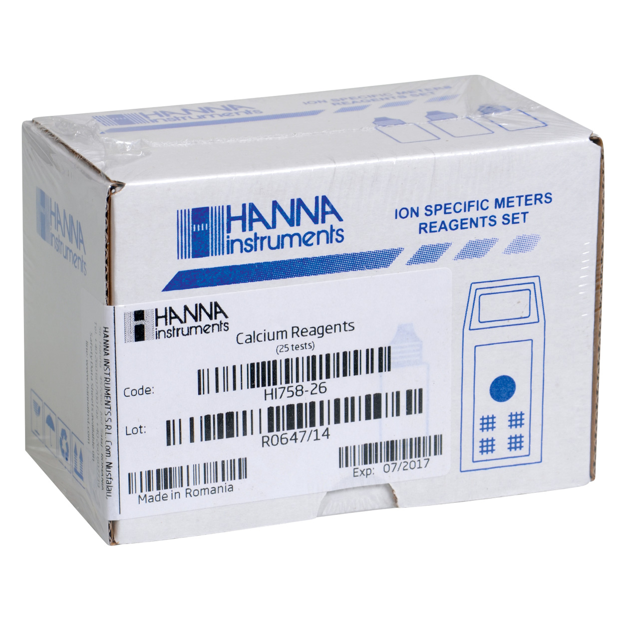 Hanna Marine Calcium Reagent Set for HI 758 Checker HC