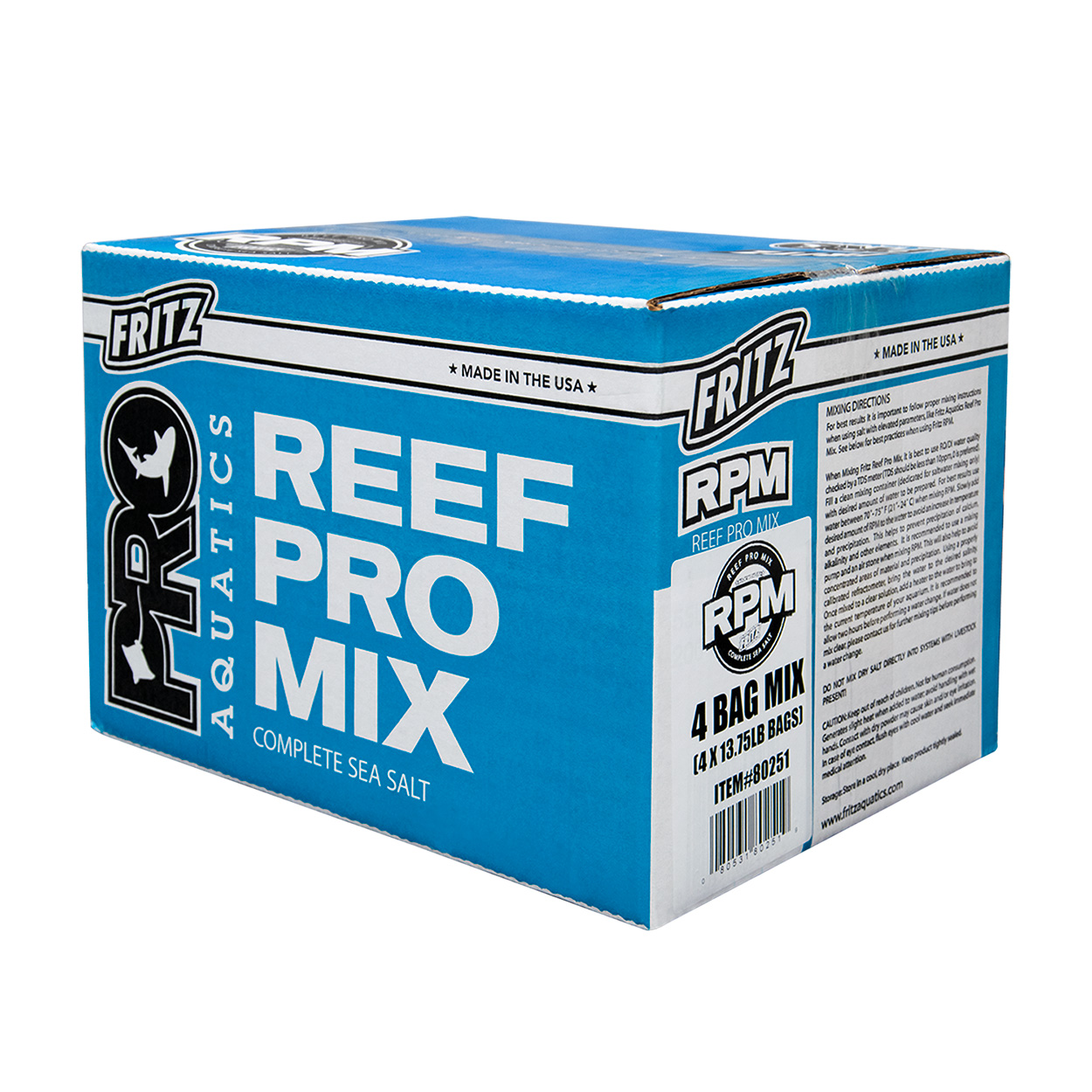 Fritz ProAquatics Reef Pro Mix Complete Marine Salt