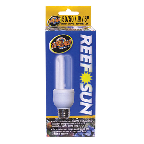 Zoo Med 50/50 Reef Sun Mini Compact Fluorescent Lamp