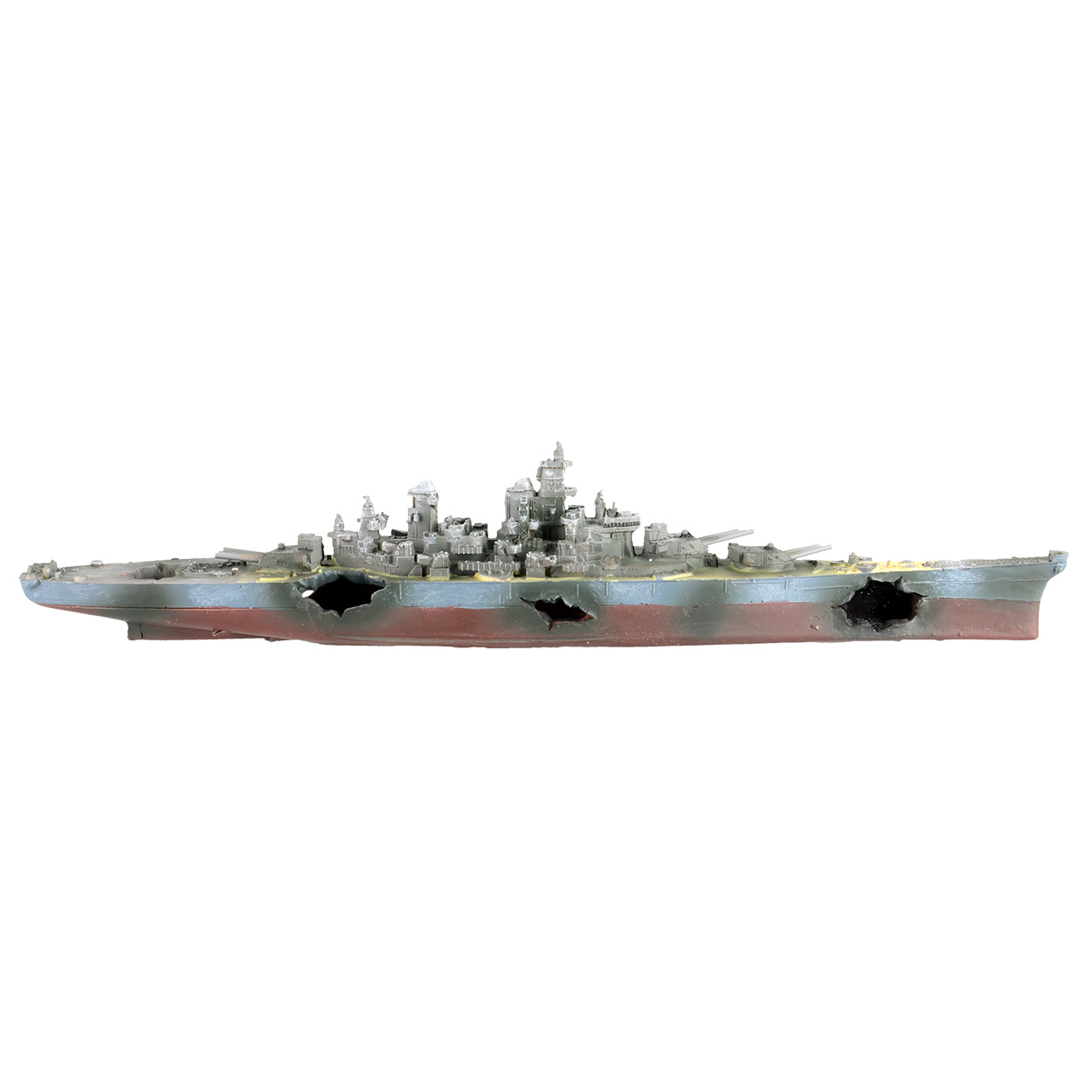 Underwater Treasures Warship