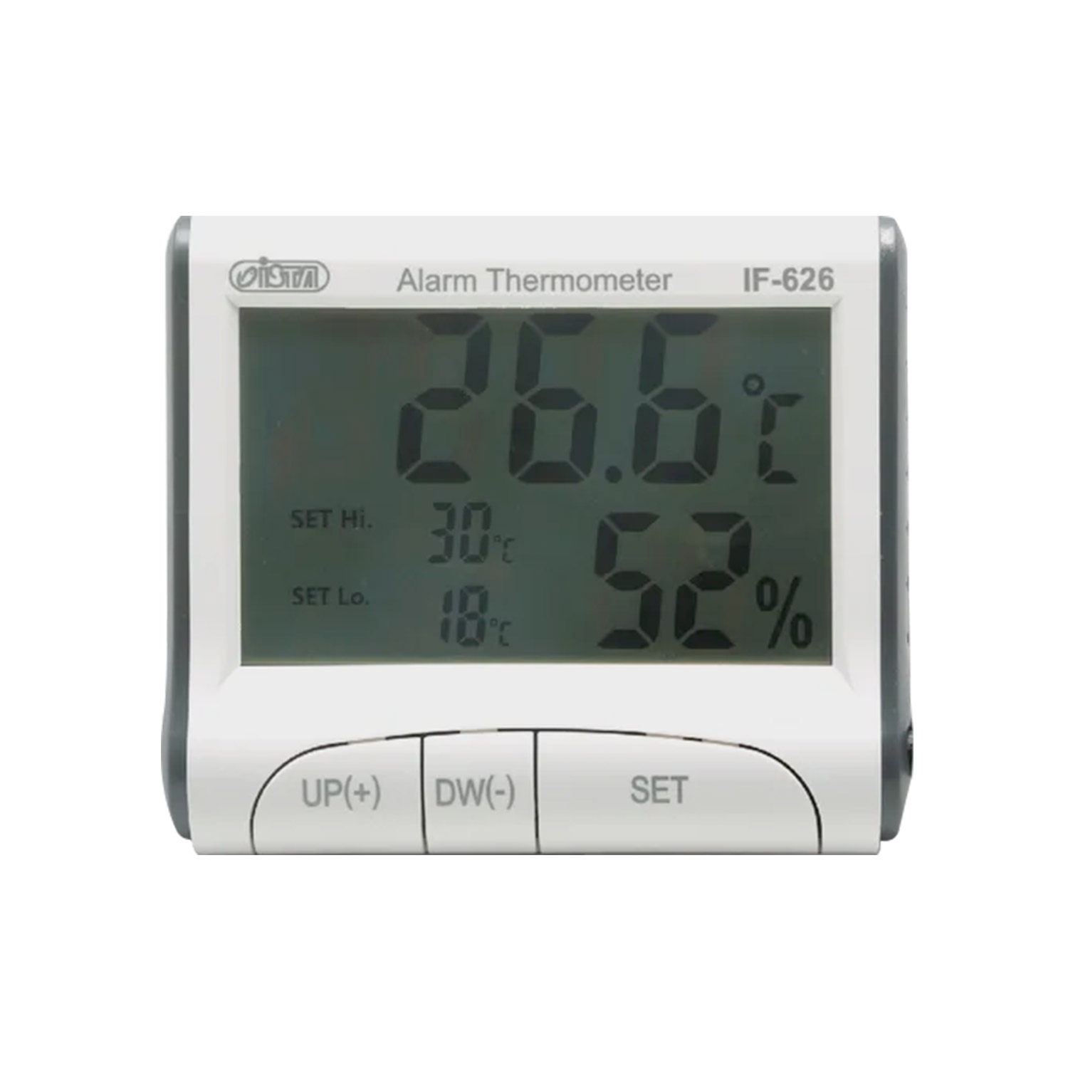 Ista Thermometer and Hygrometer w/Alarm