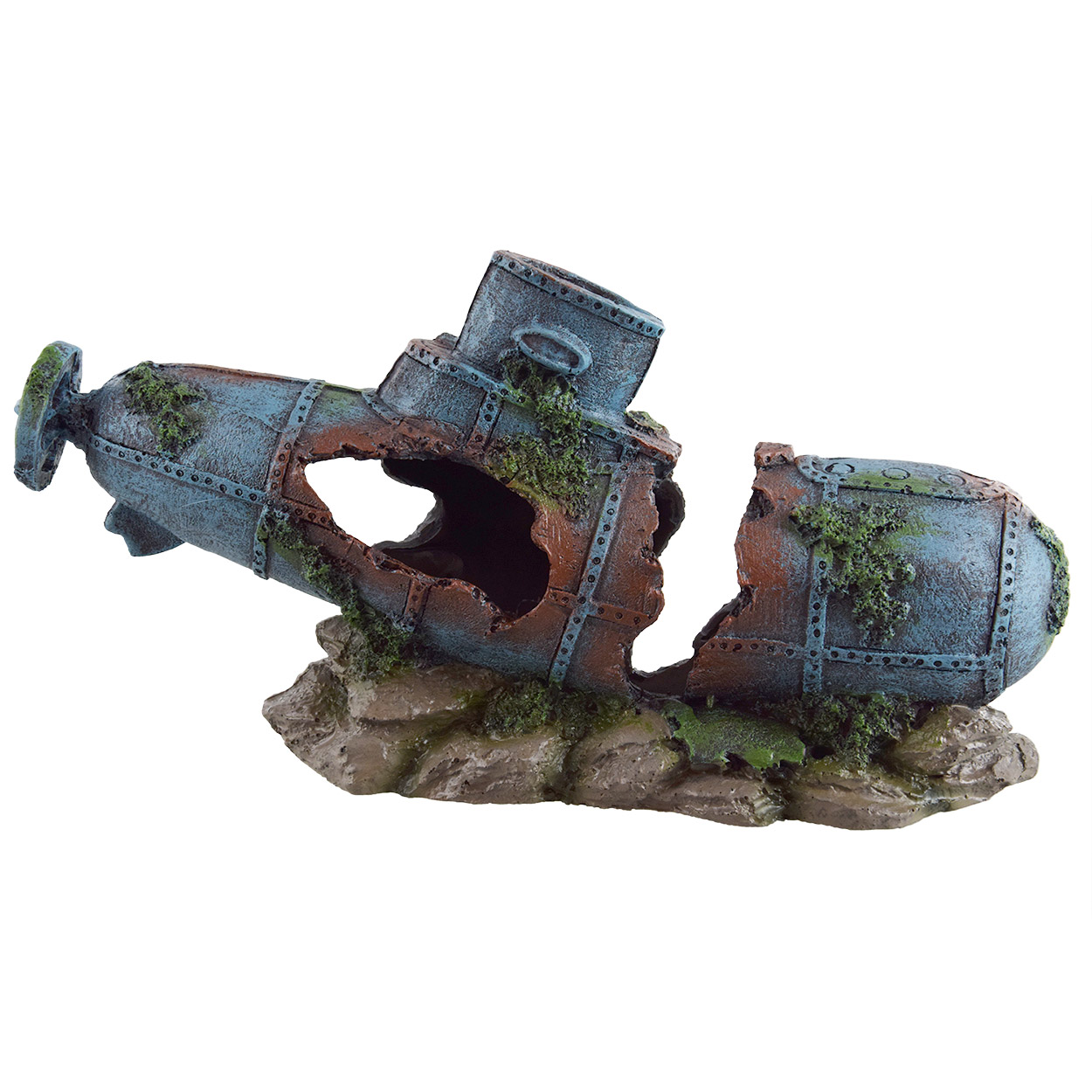 Underwater Treasures Old School Submarine